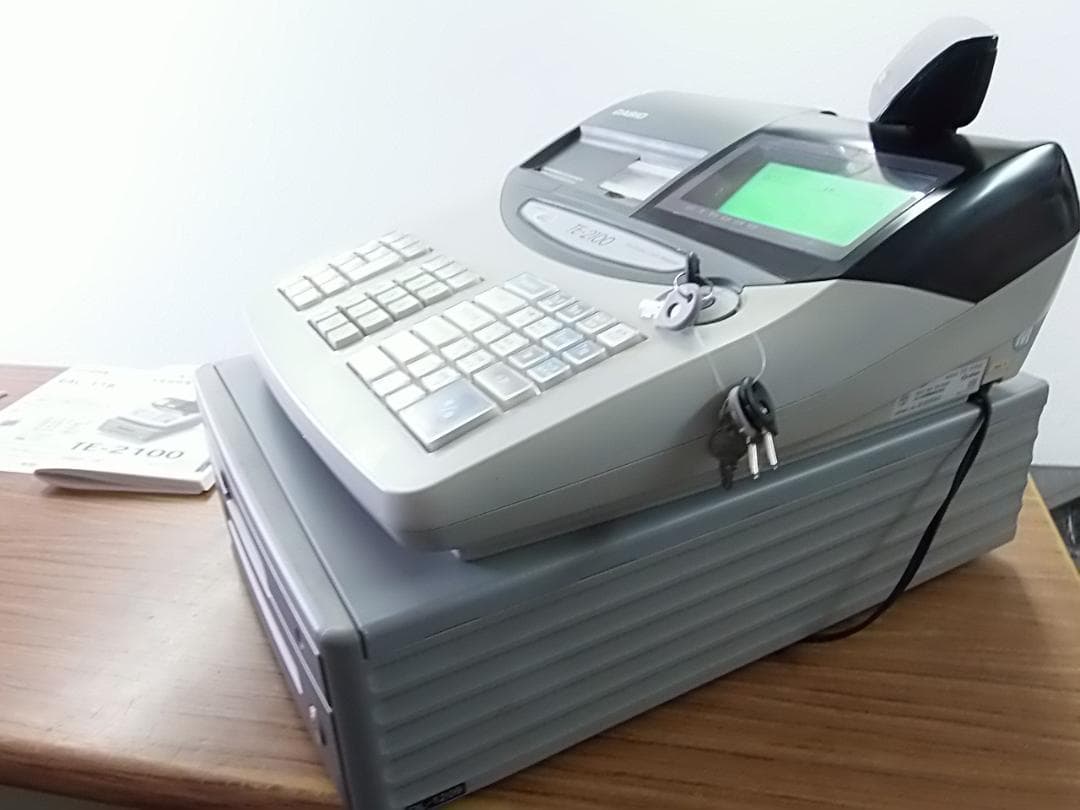 213　希少 TE-2100MED 歯科 メディカル カシオ レジスター診療報酬