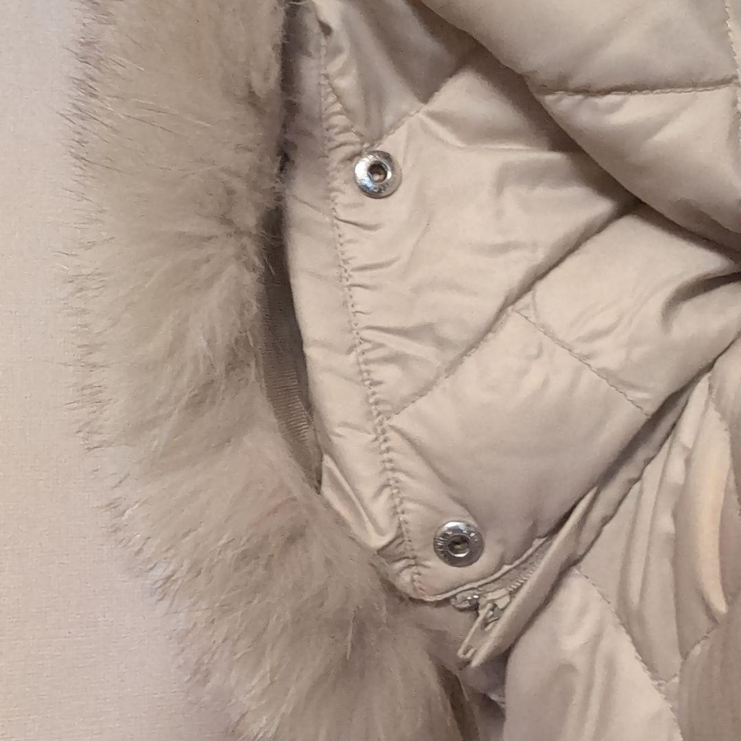 モンクレール リアルファー付き ロングコート