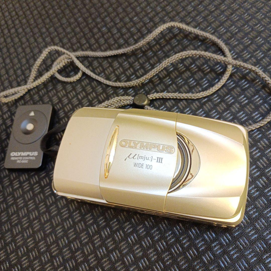 OLYMPUS mju-III WIDE100　フィルムカメラ　動作未確認
