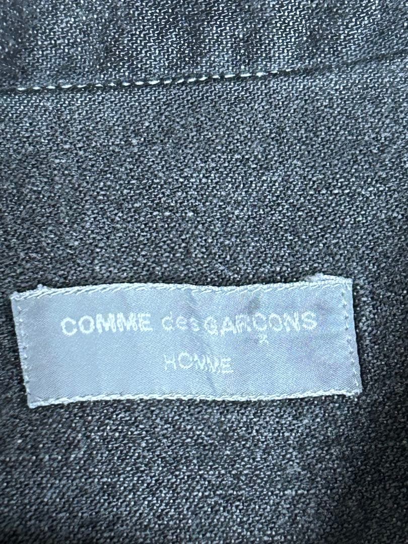 鬼*郎様 コムデギャルソンオム グレータグ デニムワークシャツ ヴィンテージ