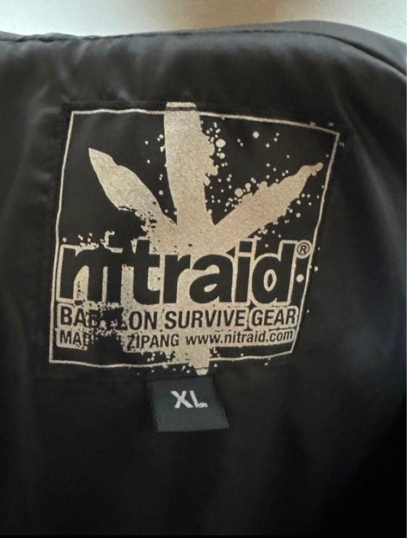 NITRAID 中綿ダウンジャケット