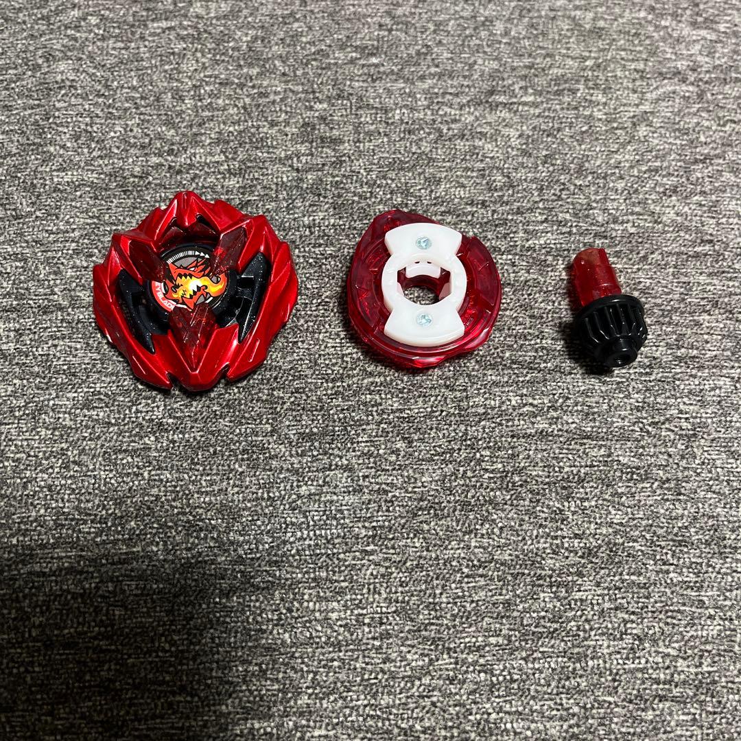 ベイブレードx ドランバスター1-60A メタルコートレッド