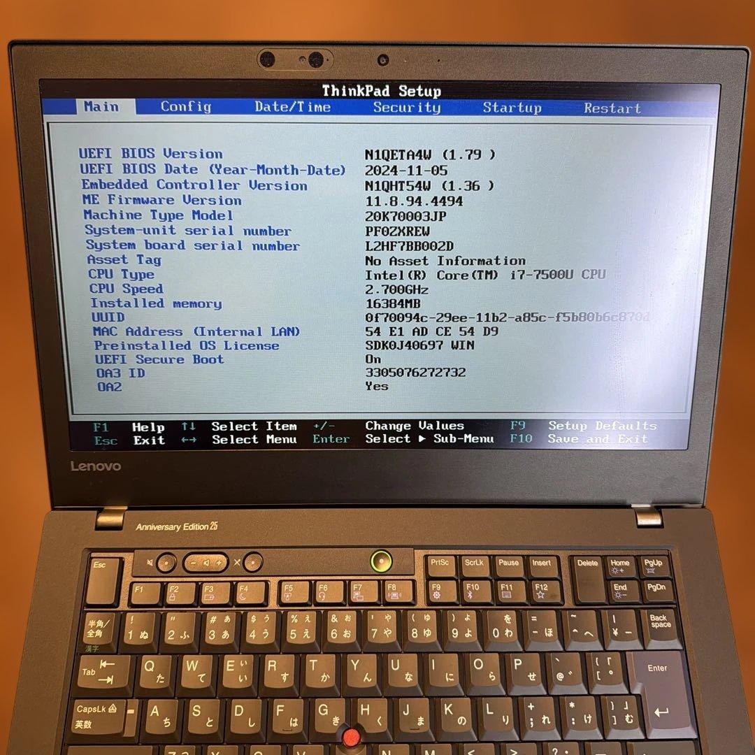 ThinkPad Anniversary Edition 25周年 セット