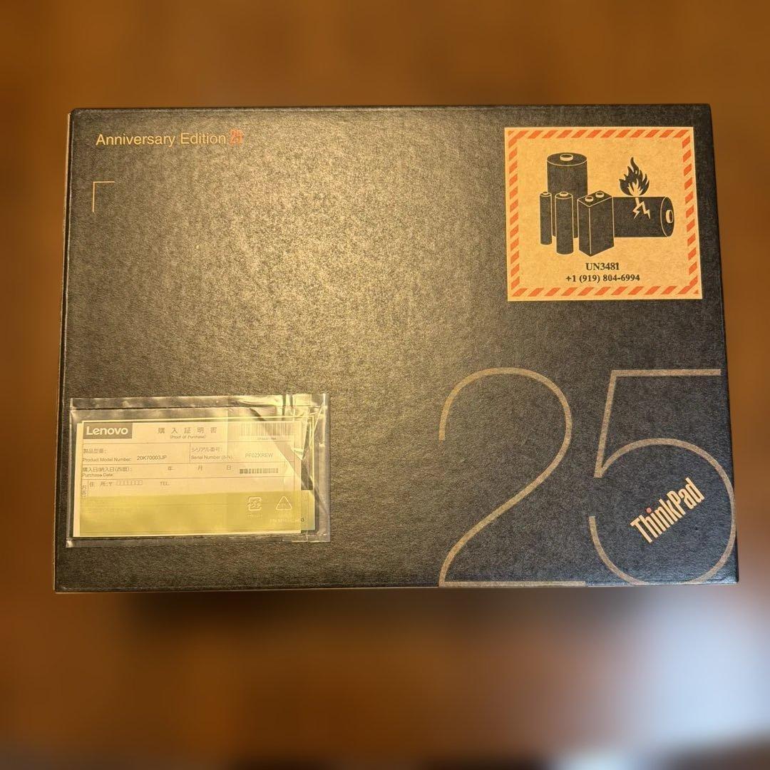 ThinkPad Anniversary Edition 25周年 セット