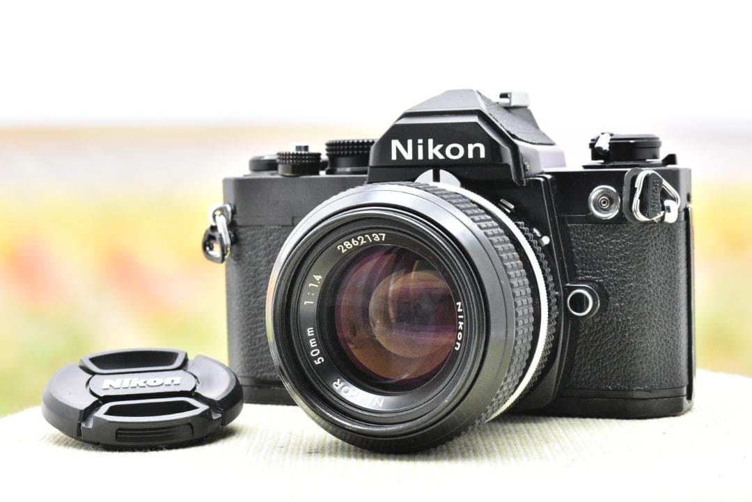 【整備済】ニコン Nikon FM + NIKKOR 50mm F1.4 非Ai