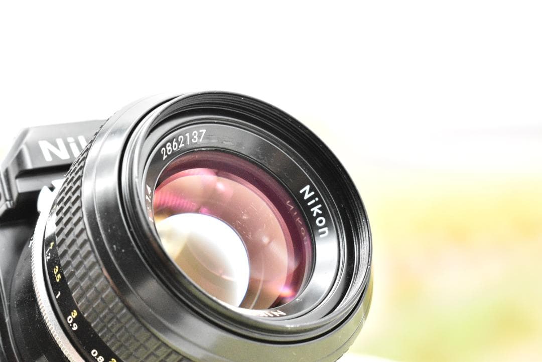 【整備済】ニコン Nikon FM + NIKKOR 50mm F1.4 非Ai