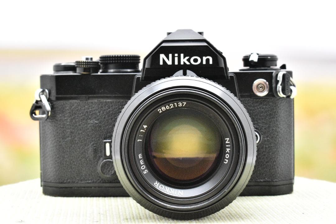 【整備済】ニコン Nikon FM + NIKKOR 50mm F1.4 非Ai