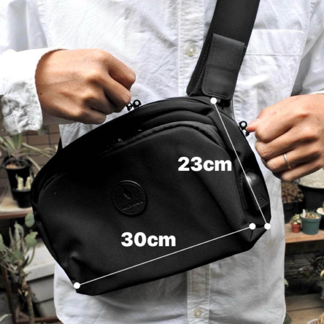 ALPAKA アルパカ　ボディバック　ブラック　GO SLING PRO