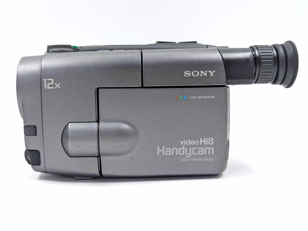 8mmテープのダビングに！ SONY ビデオカメラ CCD-TRV60