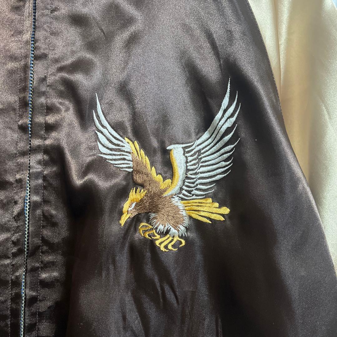 ＊テーラー東洋　スカジャン　エイリアン　鷲　L