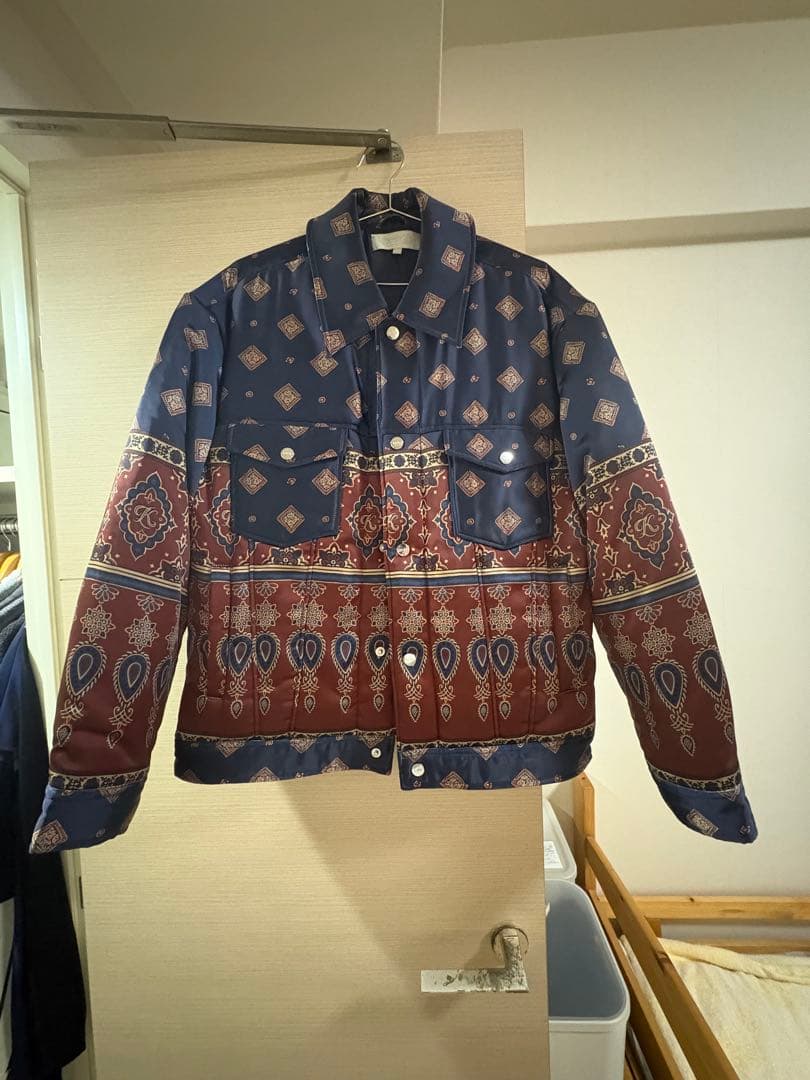 【⚠️最終値下げ】KITH サテン トラッカー ジャケット