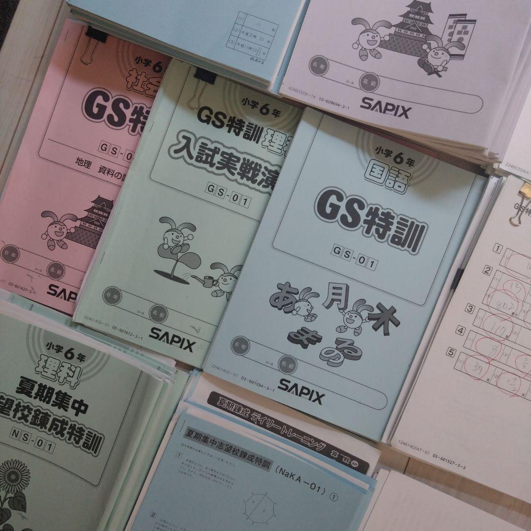 2025年度受験 サピックス 6年 SS開成テキスト