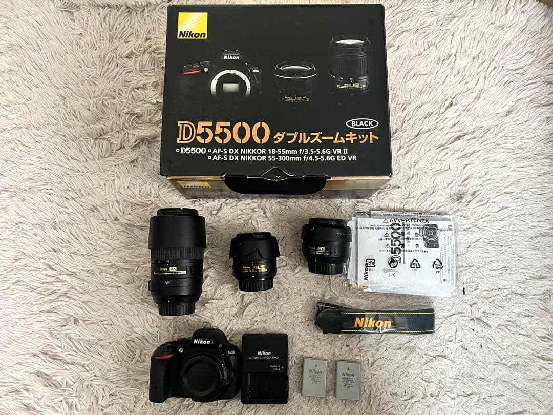 Nikon D5500 ダブルレンズキット