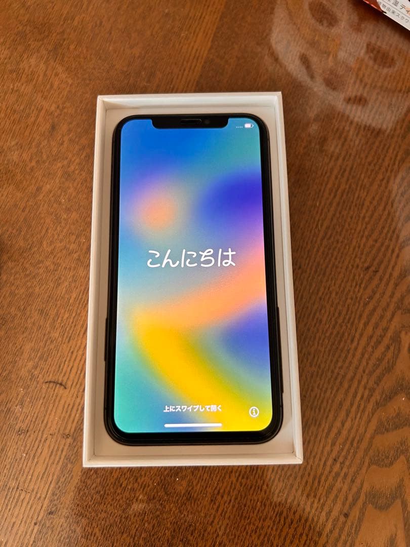 Apple iPhone X ブラック 本体 箱付き