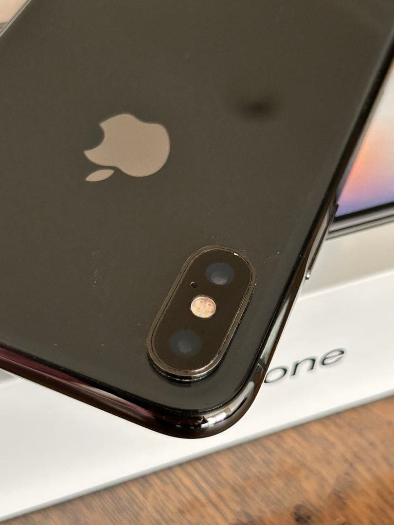 Apple iPhone X ブラック 本体 箱付き