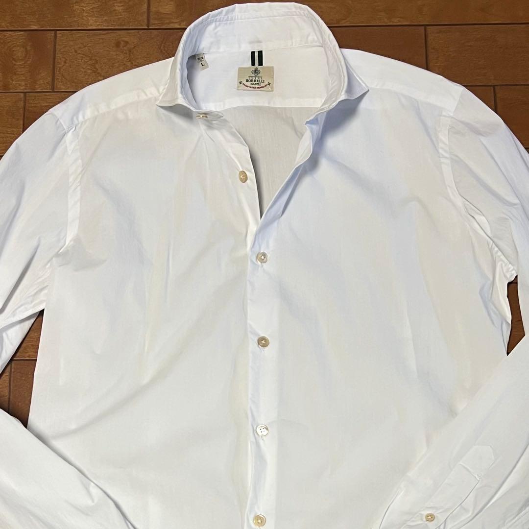 最終値下げ‼️美品【ルイジボレッリ】シャツ イタリア製