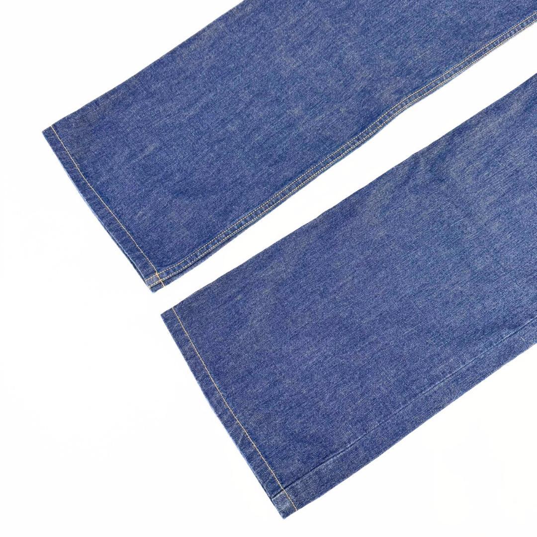 ルイヴィトン デニムパンツ LVロゴ モノグラム フラワー 38