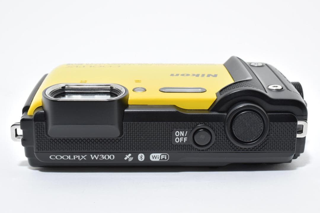 美品 Nikon COOLPIX W300 防水 イエロー デジタルカメラ