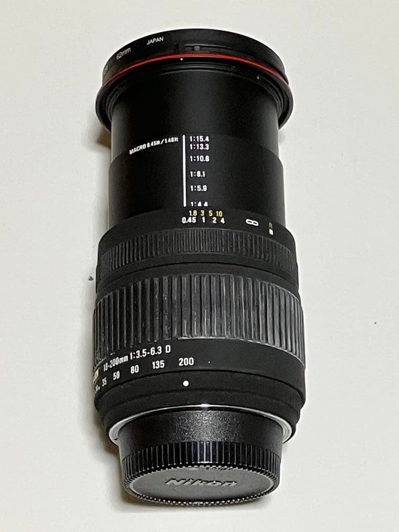 SIGMA 18-200mm f/3.5-6.3 DC ズームレンズ