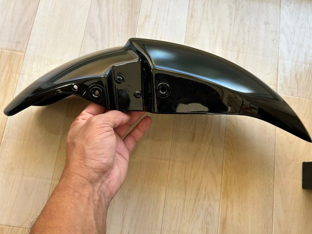 カワサキバリオス1型前のフェンダー