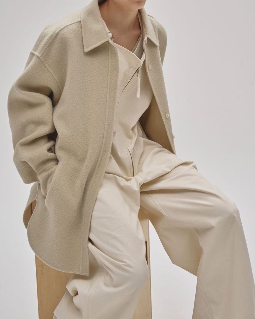 新品即発送TODAYFUL Wool Shirts Jacket セージ36