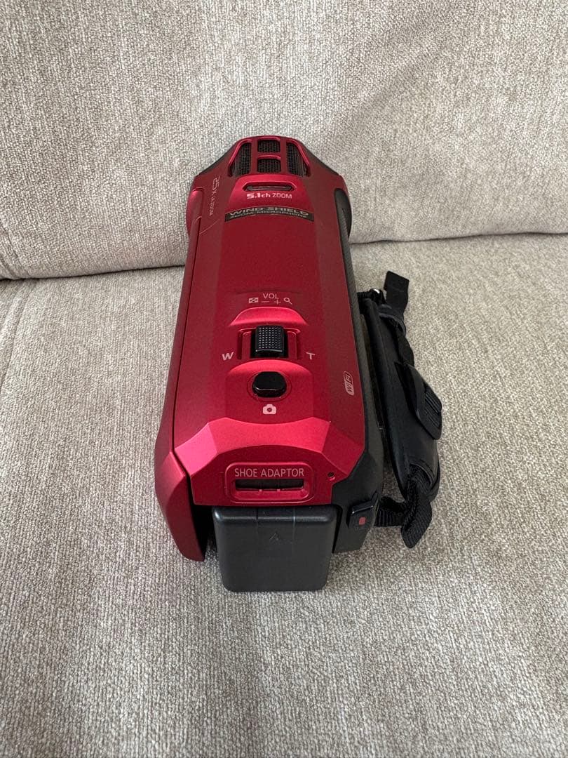 【美品】Panasonic デジタル4k ビデオカメラ　HC-VX992M 赤