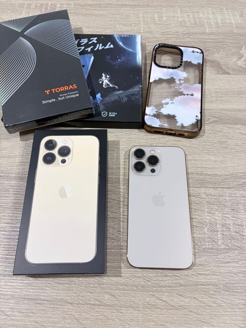 Apple iPhone13Pro ゴールド 256GB 美品！充電80%以上！