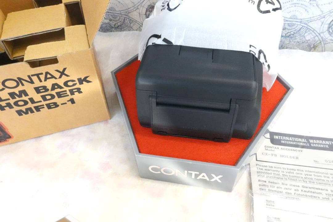 ◆新品◆CONTAX645 220バキュームフィルムインサートMFB-1