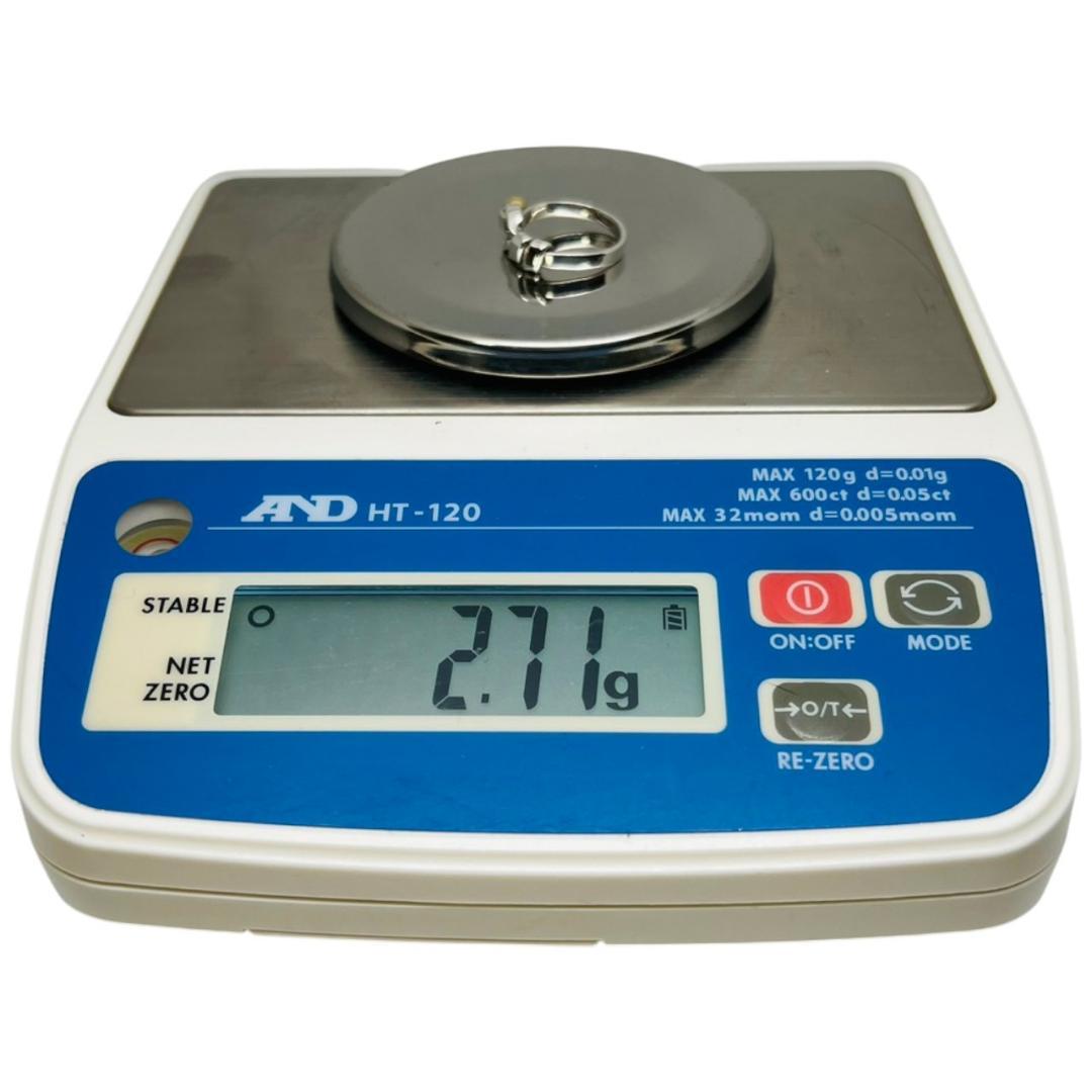 【極美品】TIFFANY リング 指輪 フック＆アイ ラブノット 925 K18