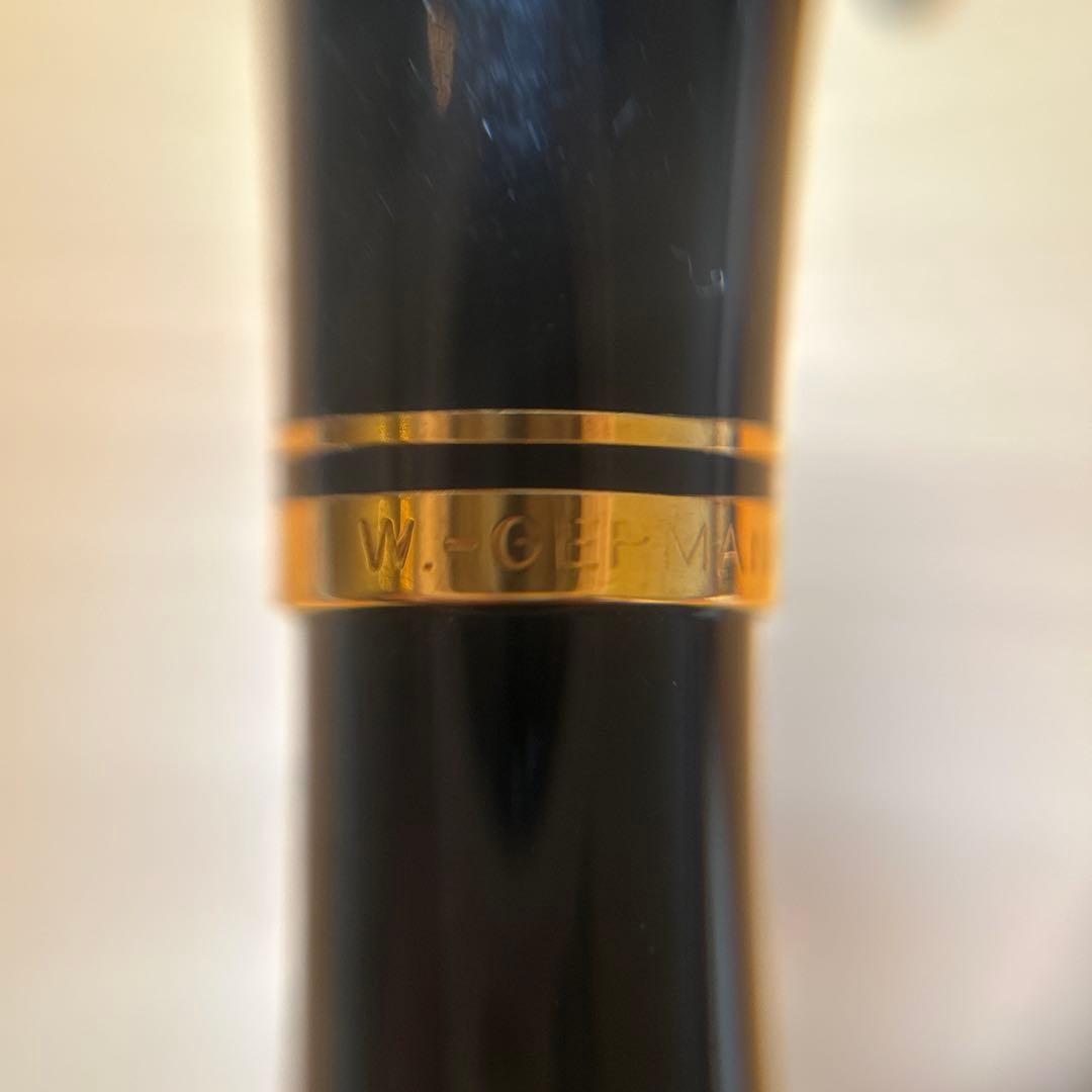 ペリカン　k800 ボールペン　w-germany ブラック　金属天冠