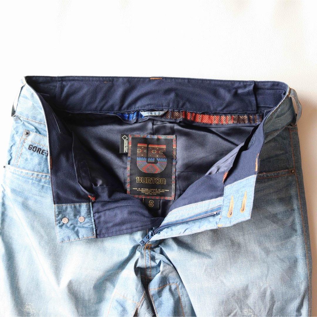 5436　バートン　パンツ　メンズ　デニムプリント ゴアテックス　スノボウェア