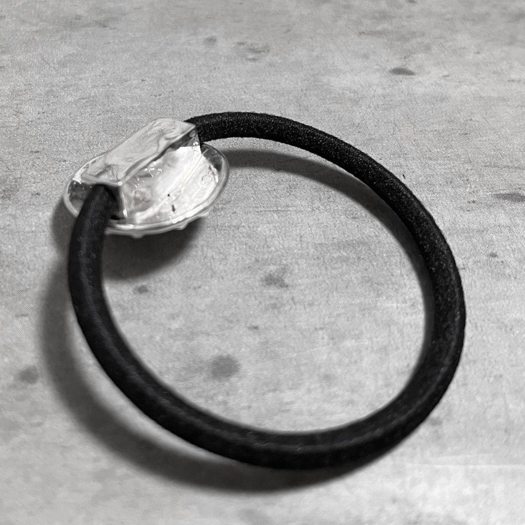 シルバー925 クロスボール コンチョ ヘアゴム ブレス ブレスレット 925