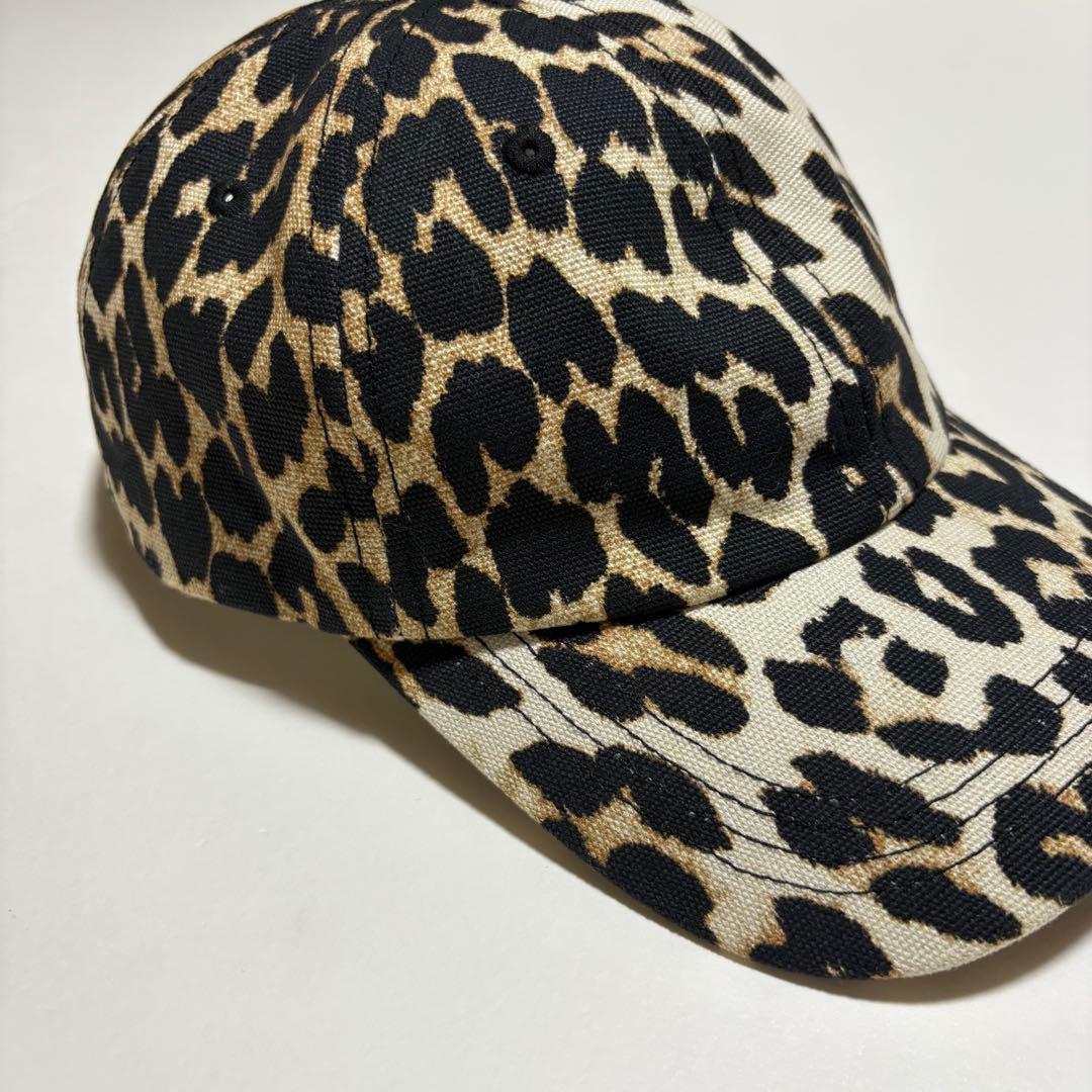 GANNI ガニー キャップ キャップ ヒョウ柄 レオパード アニマル柄