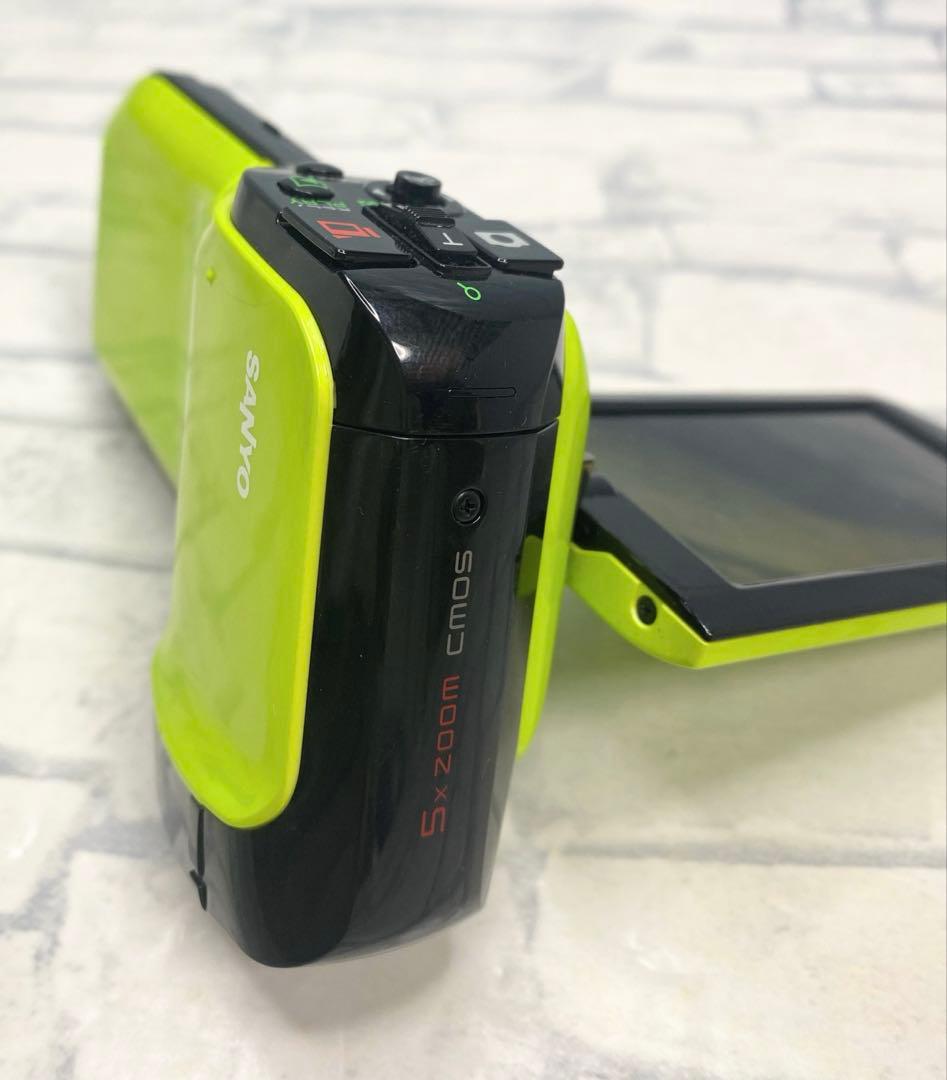 【動作確認済み】 サンヨー デジタルカメラ デジカメ DMX-CG11 グリーン