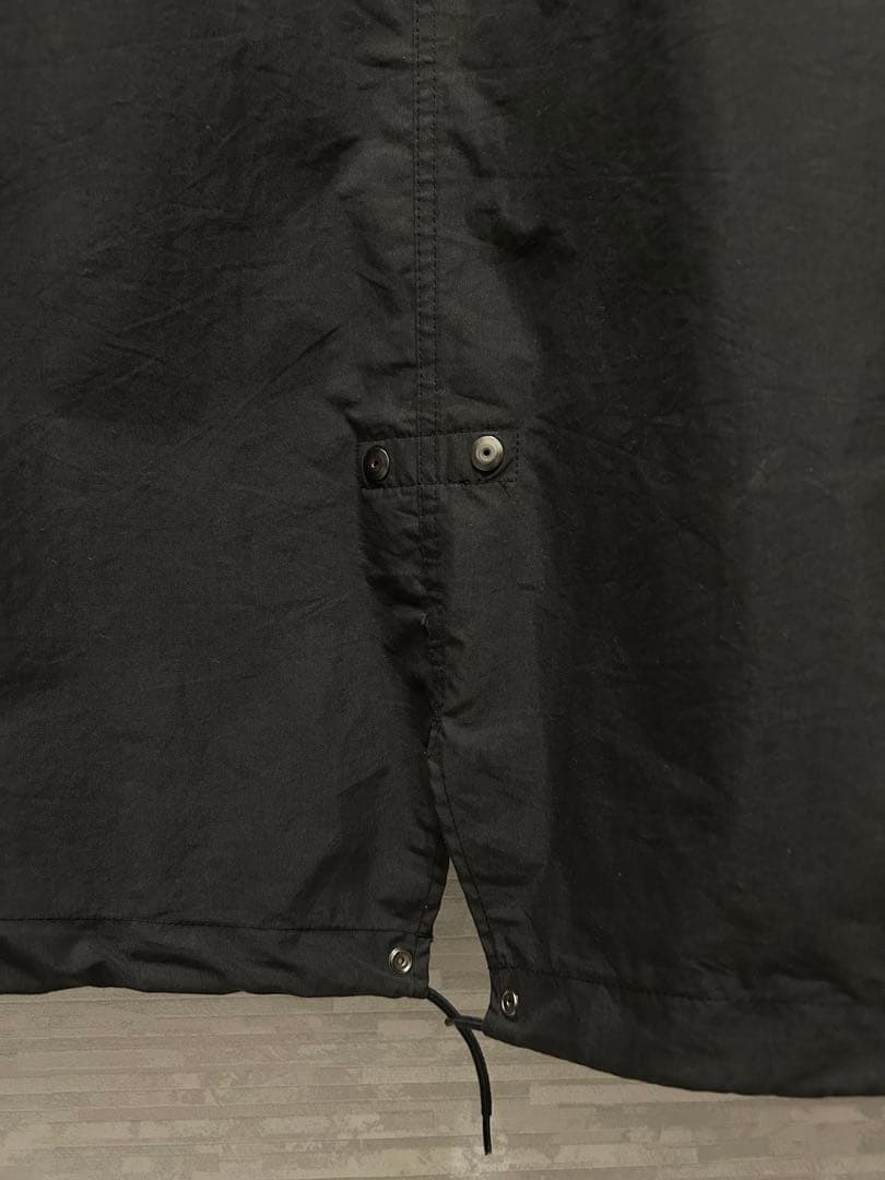 黒 モッズコート フロントポケット付き FREAK'S STORE