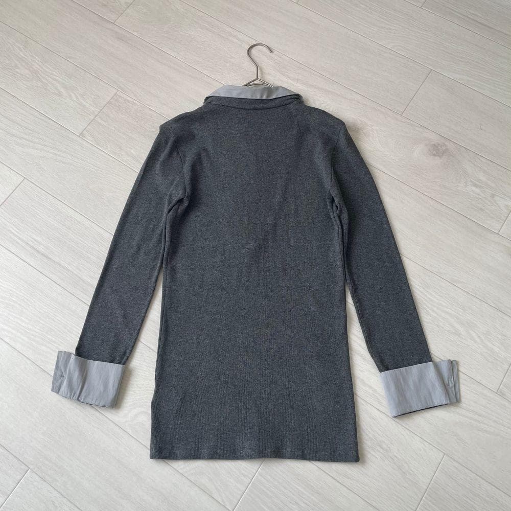 ブルネロクチネリ コンビネーションニット カシミヤ混 モニーレ イタリア製 M