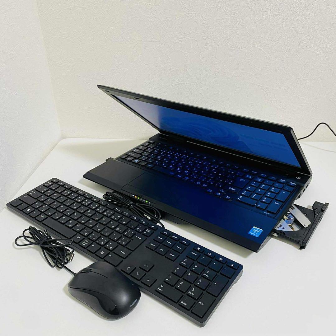 Y99 NECノートパソコンSSD高速 Windows11オフィス2024付き