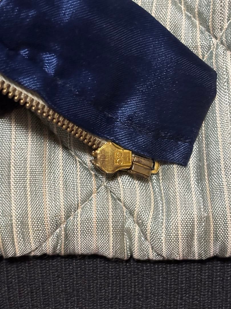 50s スカジャン Koreaジャケット 古着