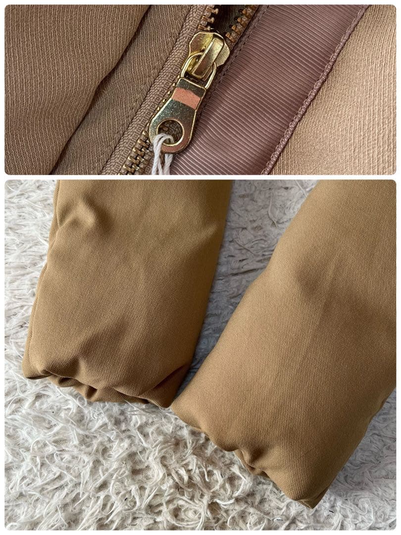 【新品未使用】イネド　小松マテーレ　ボリュームファーロングダウンコート