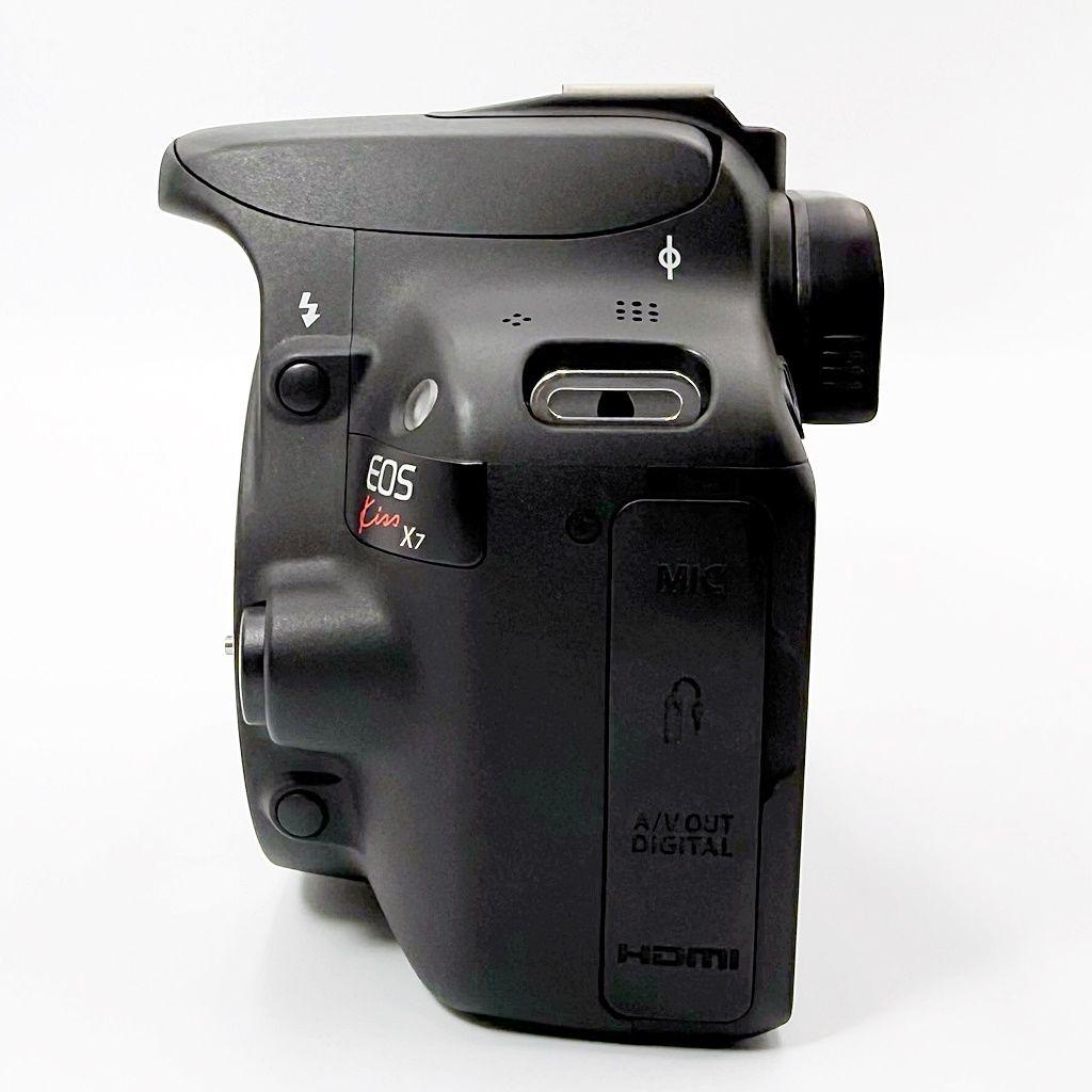 キヤノン EOS Kiss X7 ダブルズームキット 一眼レフ カメラ 中古