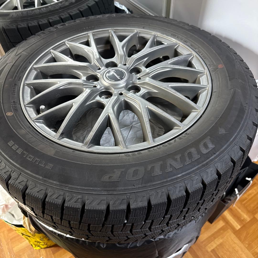 2024年製　DUNLOP 02 215/60R16　スタッドレスタイヤセット