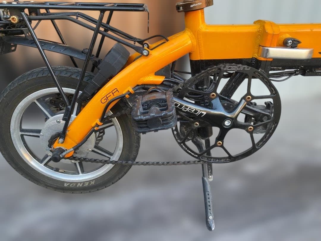 glafit GRF-01 電動アシスト自転車 オレンジ グラフィット　改装多数