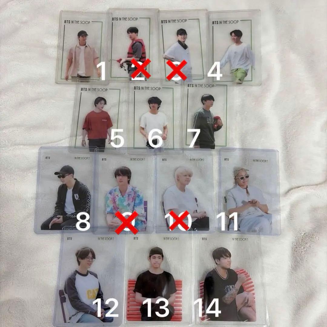 BTS フォトカード セット