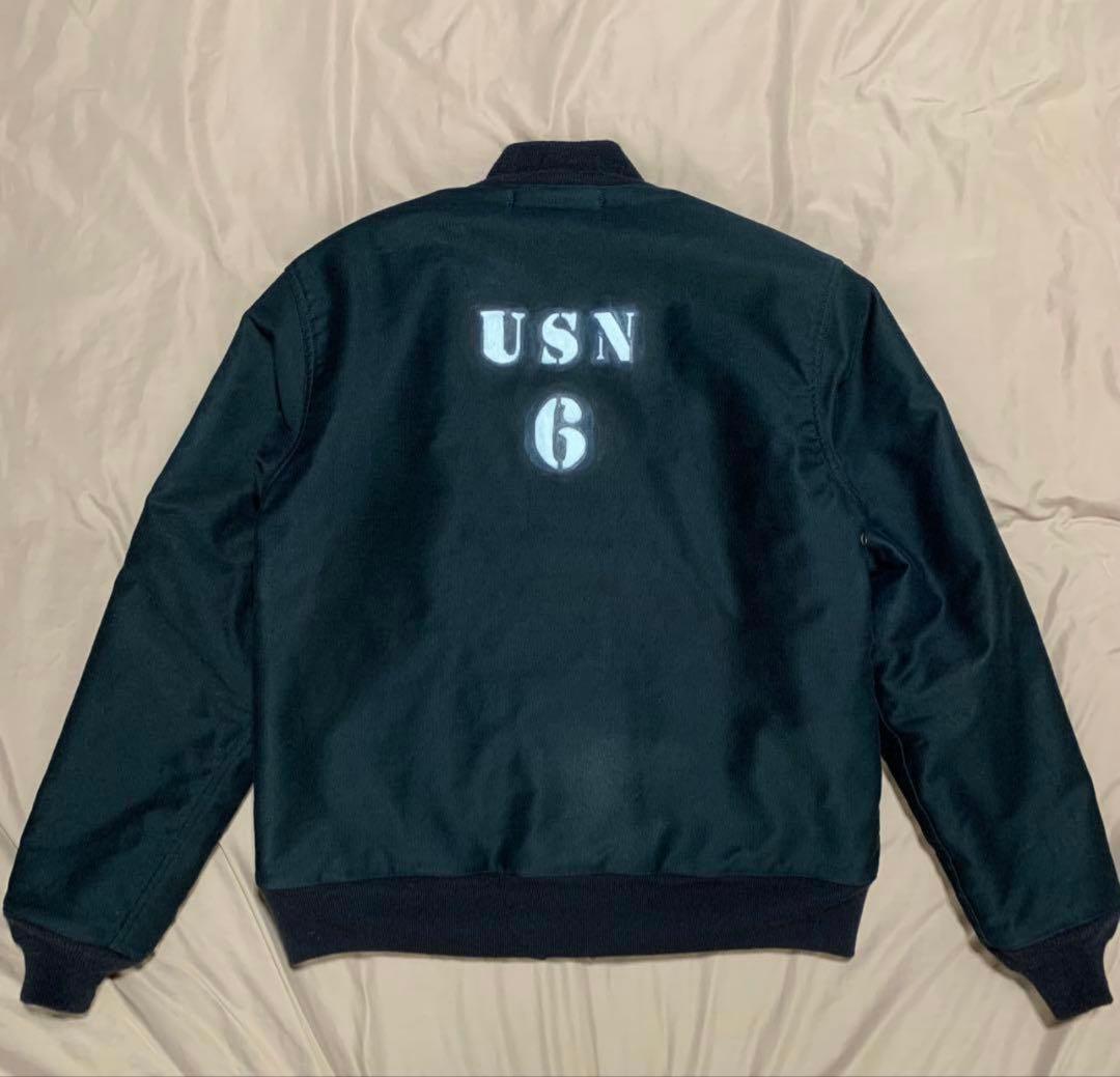 クッシュマン U.S.N デッキジップジャケット カスタムペイント 21340C