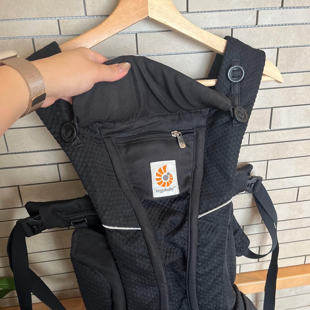エルゴベビー オムニブリーズ オニキスブラック 抱っこ紐