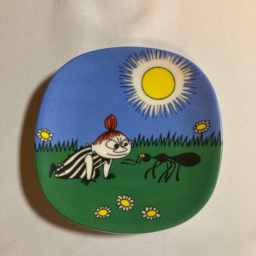 【美品】アラビア ムーミン ウォールプレート「ミィと蟻」廃盤 希少