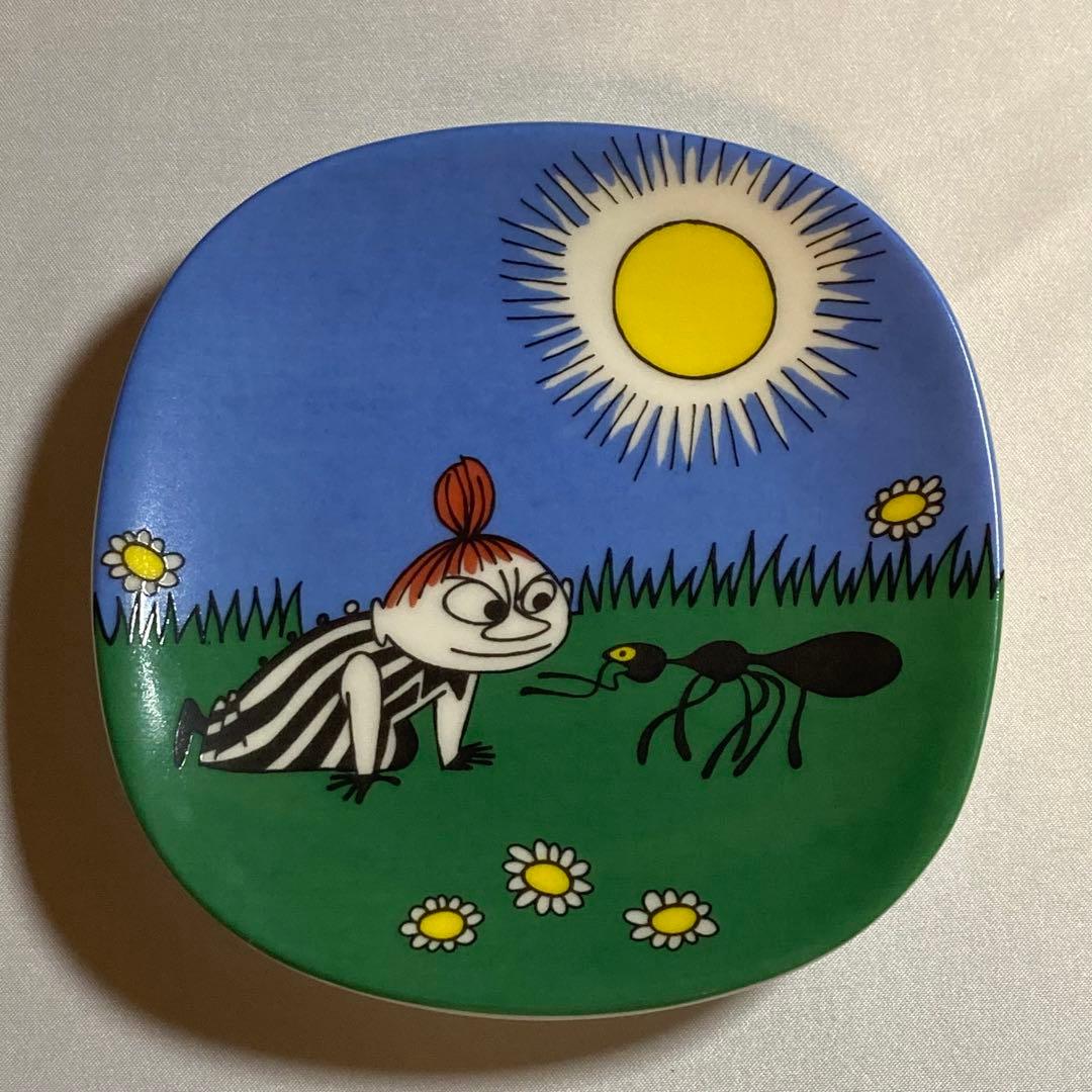 【美品】アラビア ムーミン ウォールプレート「ミィと蟻」廃盤 希少