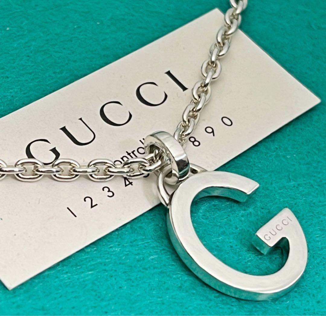 極美品‼️GUCCI Gマークペンダントネックレス