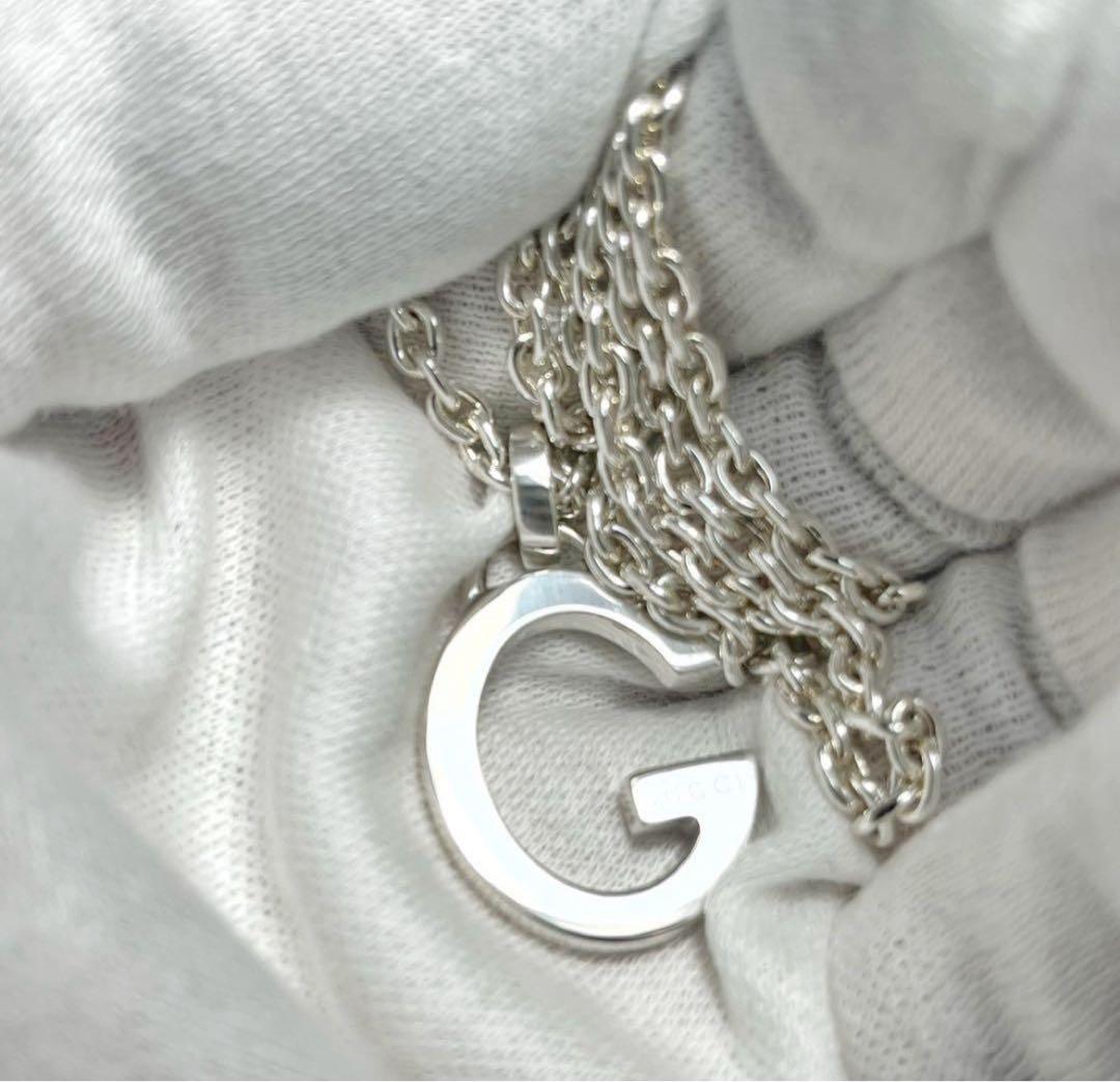 極美品‼️GUCCI Gマークペンダントネックレス