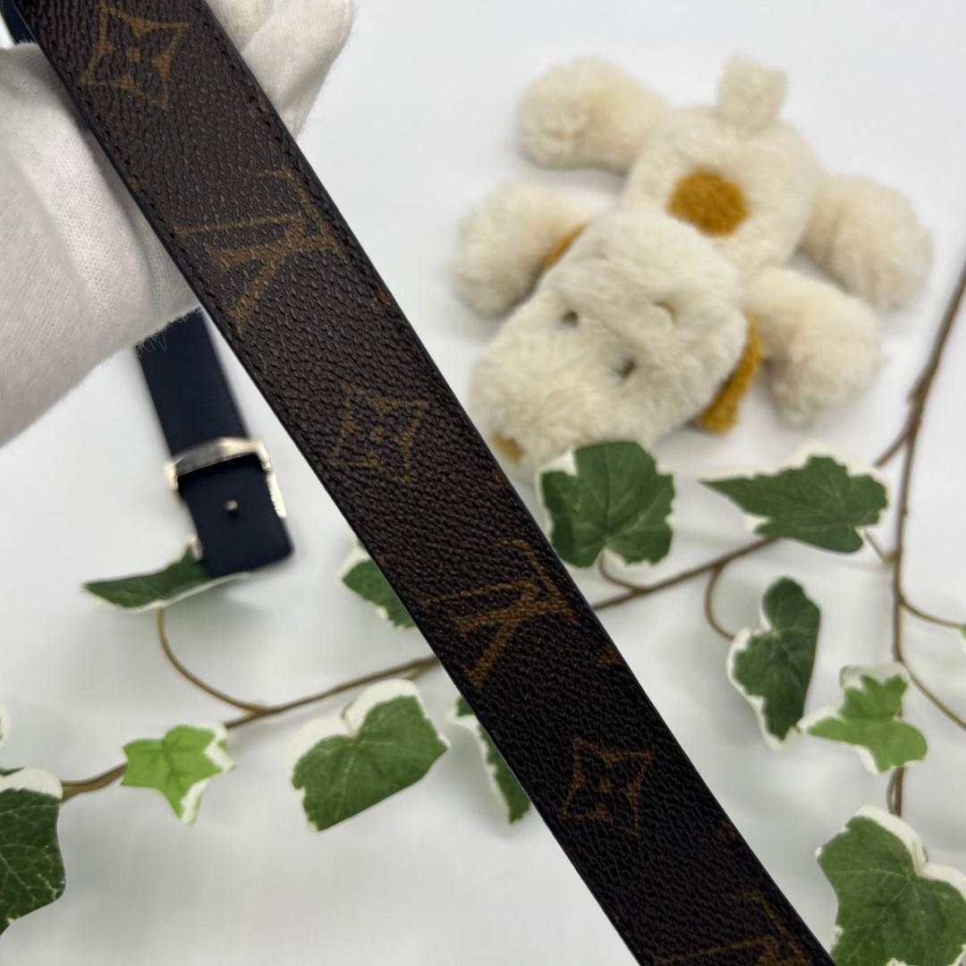 ルイヴィトン サンチュール LVイニシャル リバーシブル モノグラム